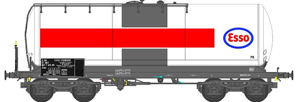 REE Modeles WB-407 - ANF Tank Wagon ESSO